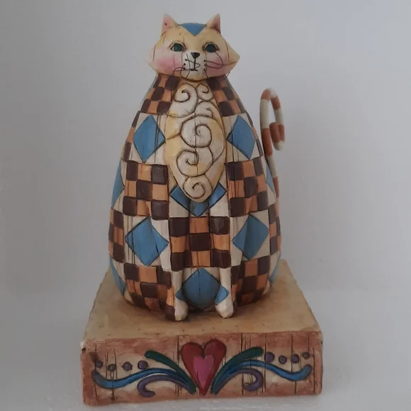 Jim Shore Heartwood Creek Cat 2003 - Picture 4 of 9